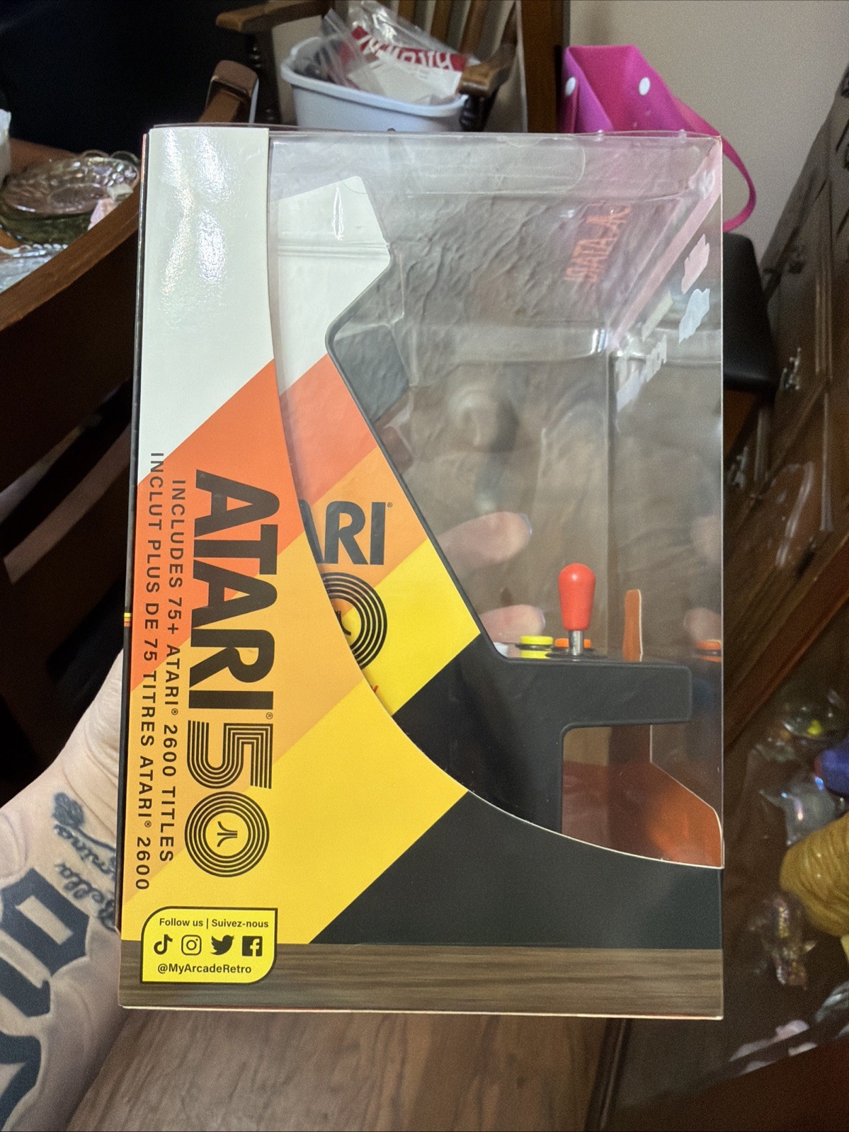 My Arcade Atari Micro Player Pro: 100 Video Games, 6.75″ Mini Arcade Machine NEW
