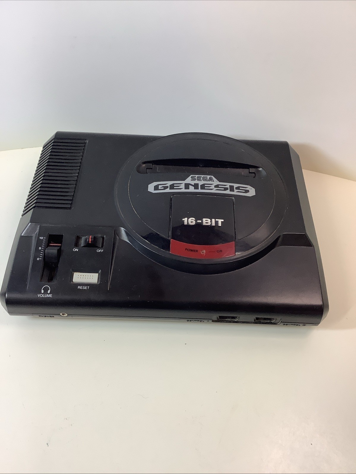 Tested/Works! Sega Genesis Model MK-1601, 2 Controllers, Power Adaptor