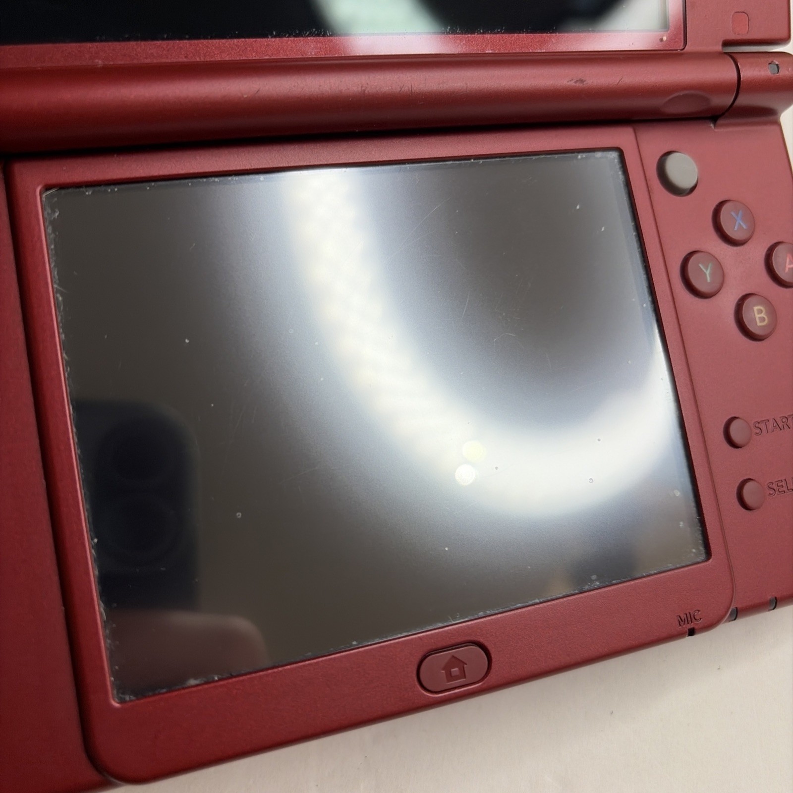 New Nintendo 3DS XL Red Console US Model – Tested! Top IPS W Charger Stylus