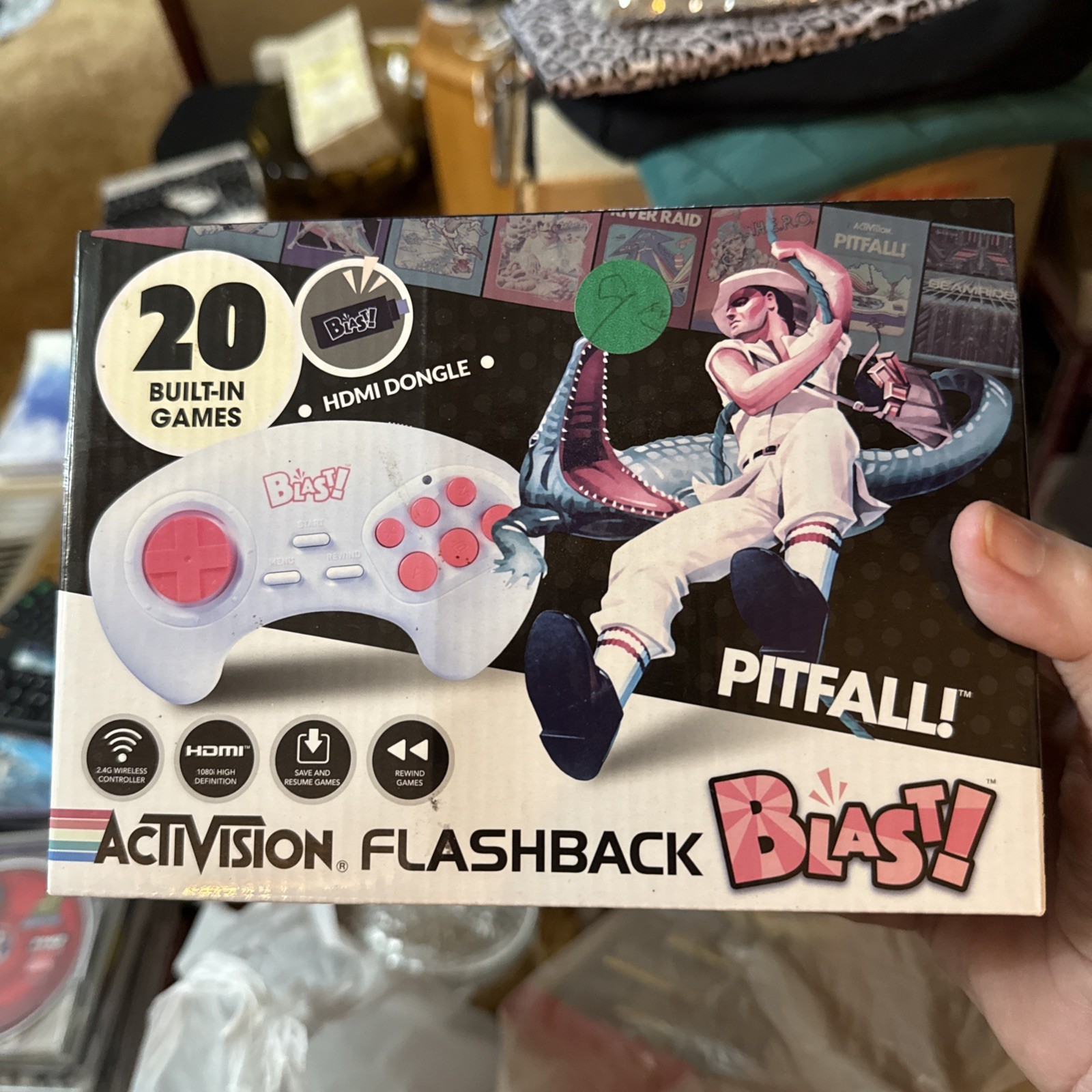 ActiVision Flashback Blast 20 Built-In Games Retro Classics HDMI Gaming NIB