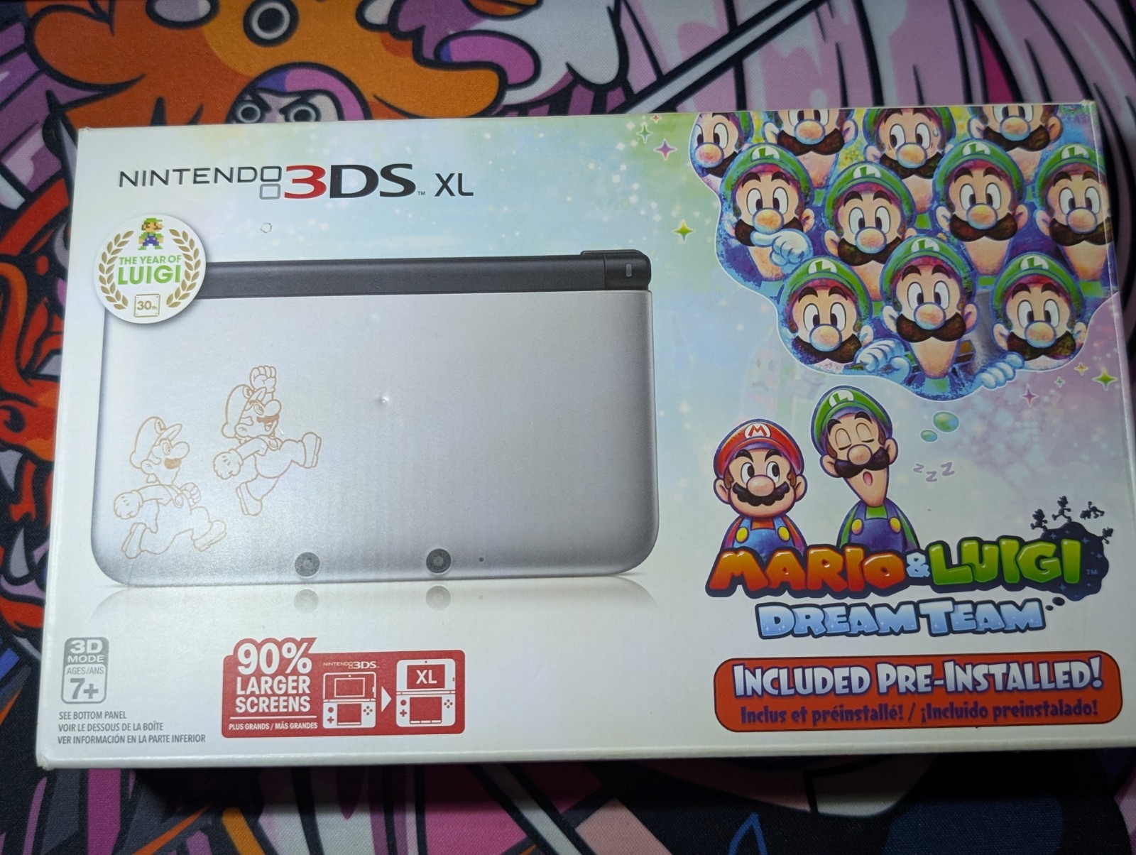 CIB 30th Anniversary Luigi 3ds XL Console (Read Description)