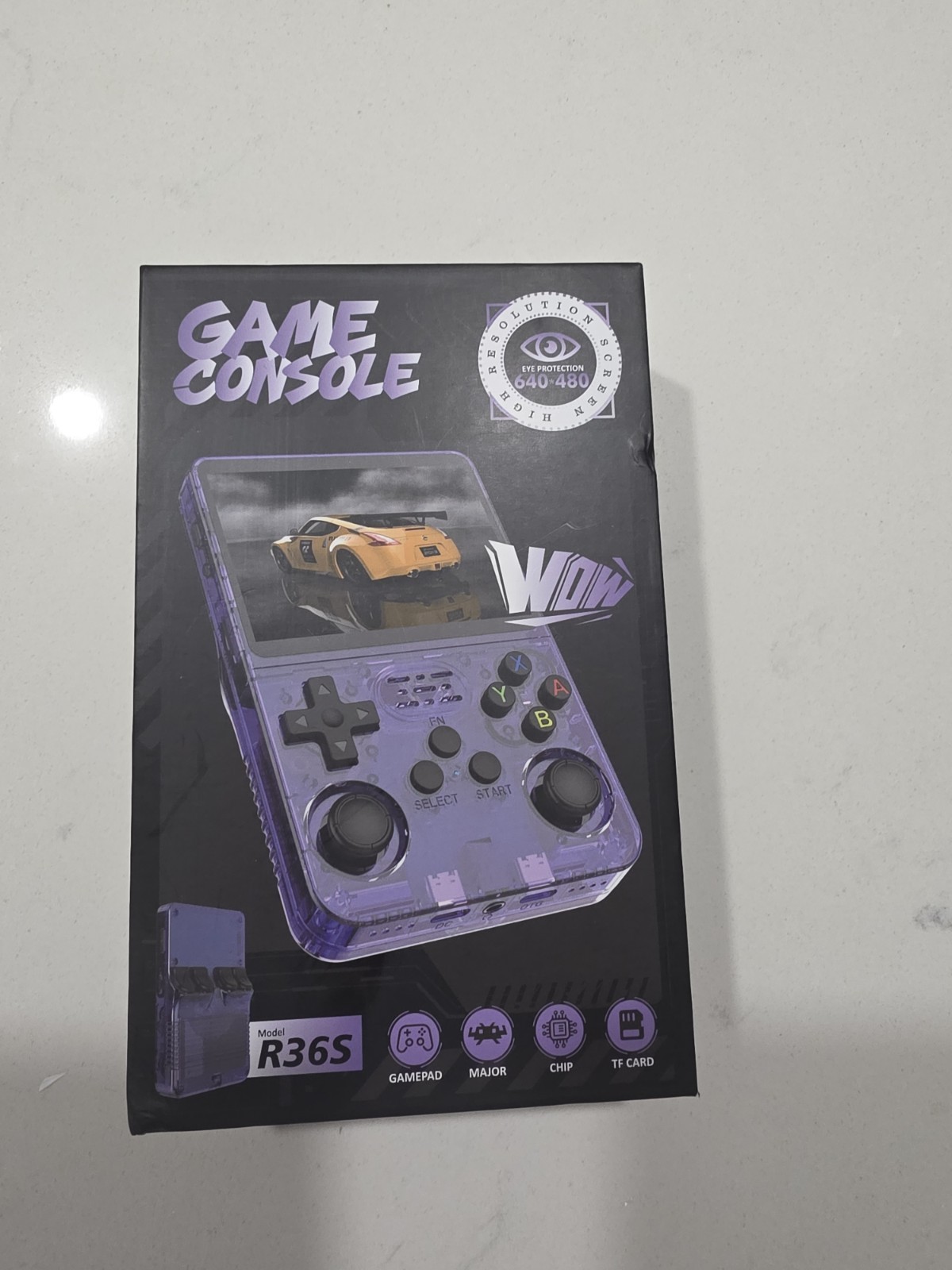 R36S R40S PRO Handheld Video Game Console 30000 Games 3.5 Inch Screen