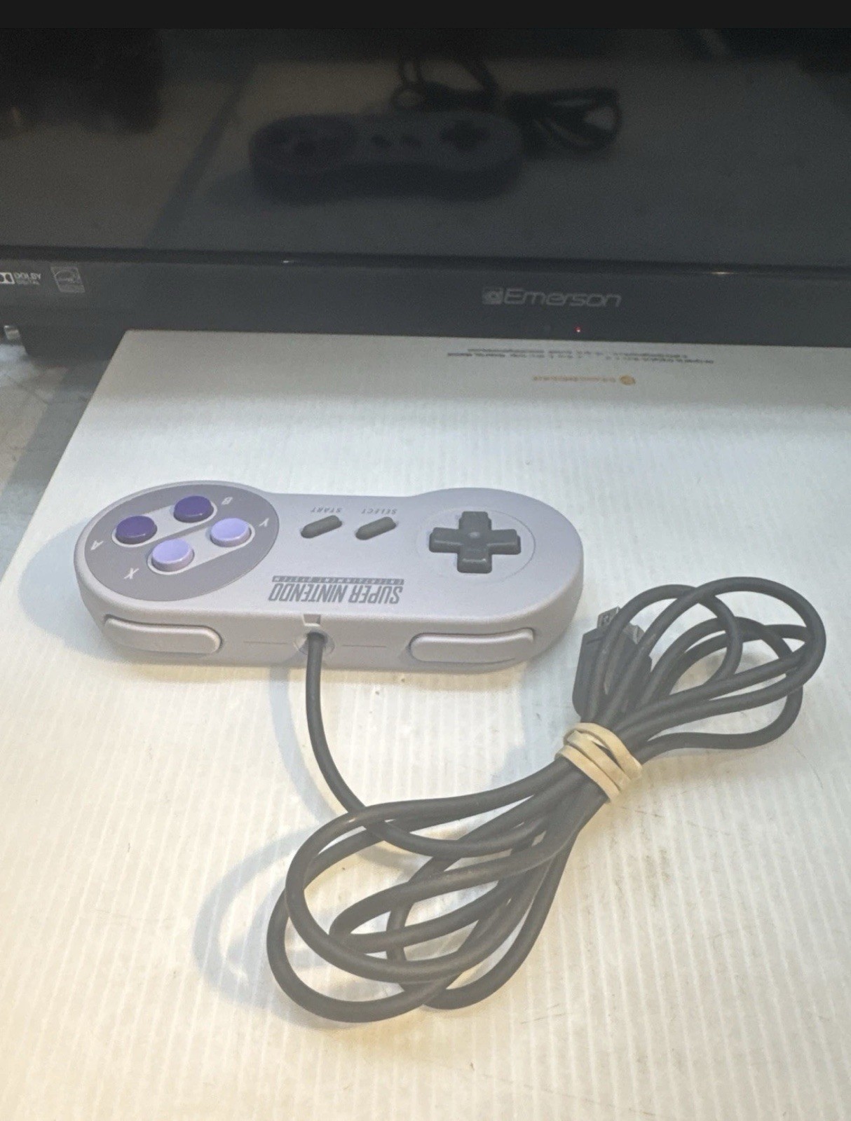 Super Nintendo SNES Classic Edition Video Game Console CLV-201 Gray