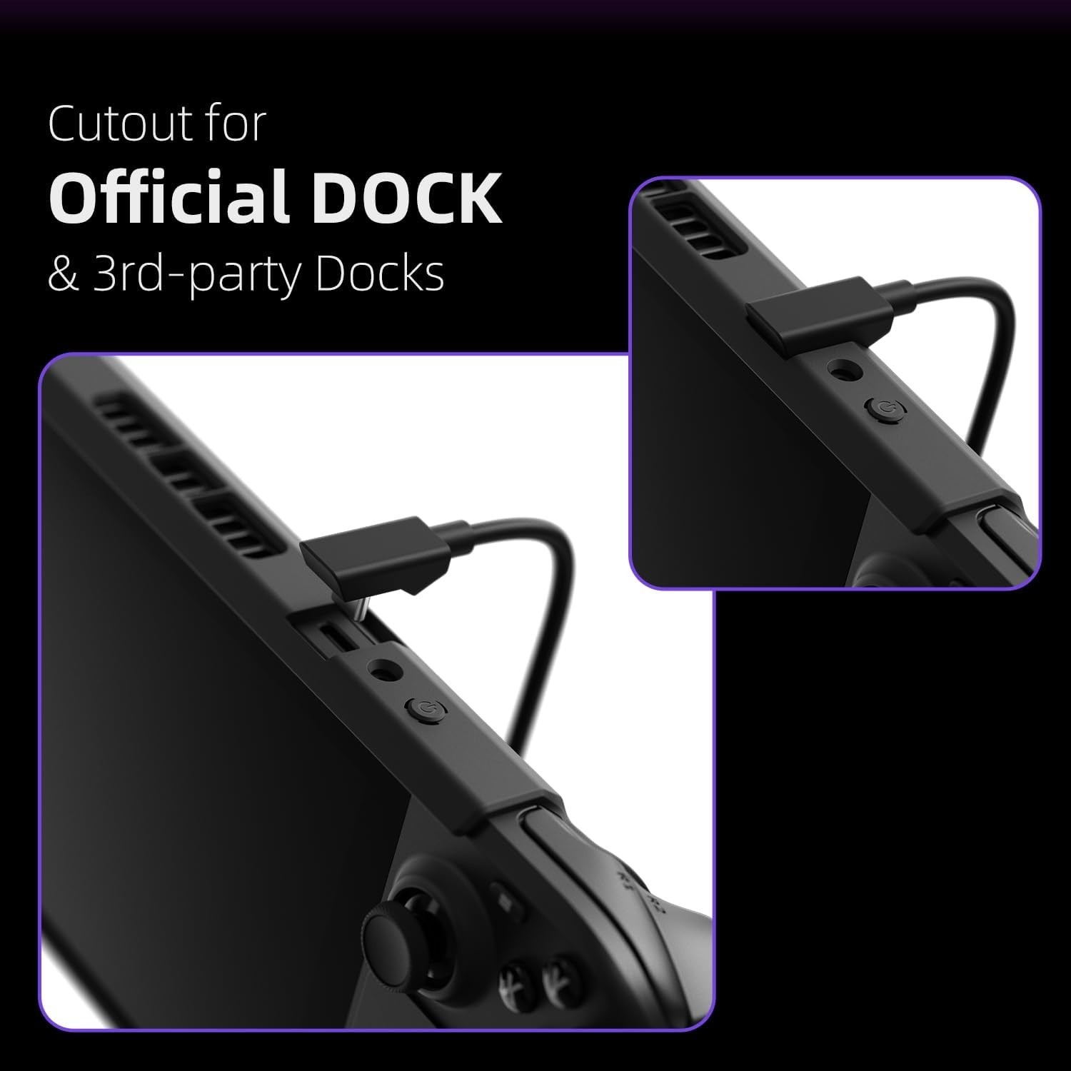 GripCase SD for Steam Deck: Non-Slip & Shock-Absorption=/-