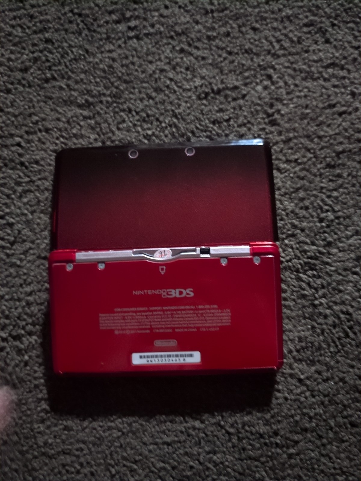 Nintendo 3DS Handheld System – Flame Red