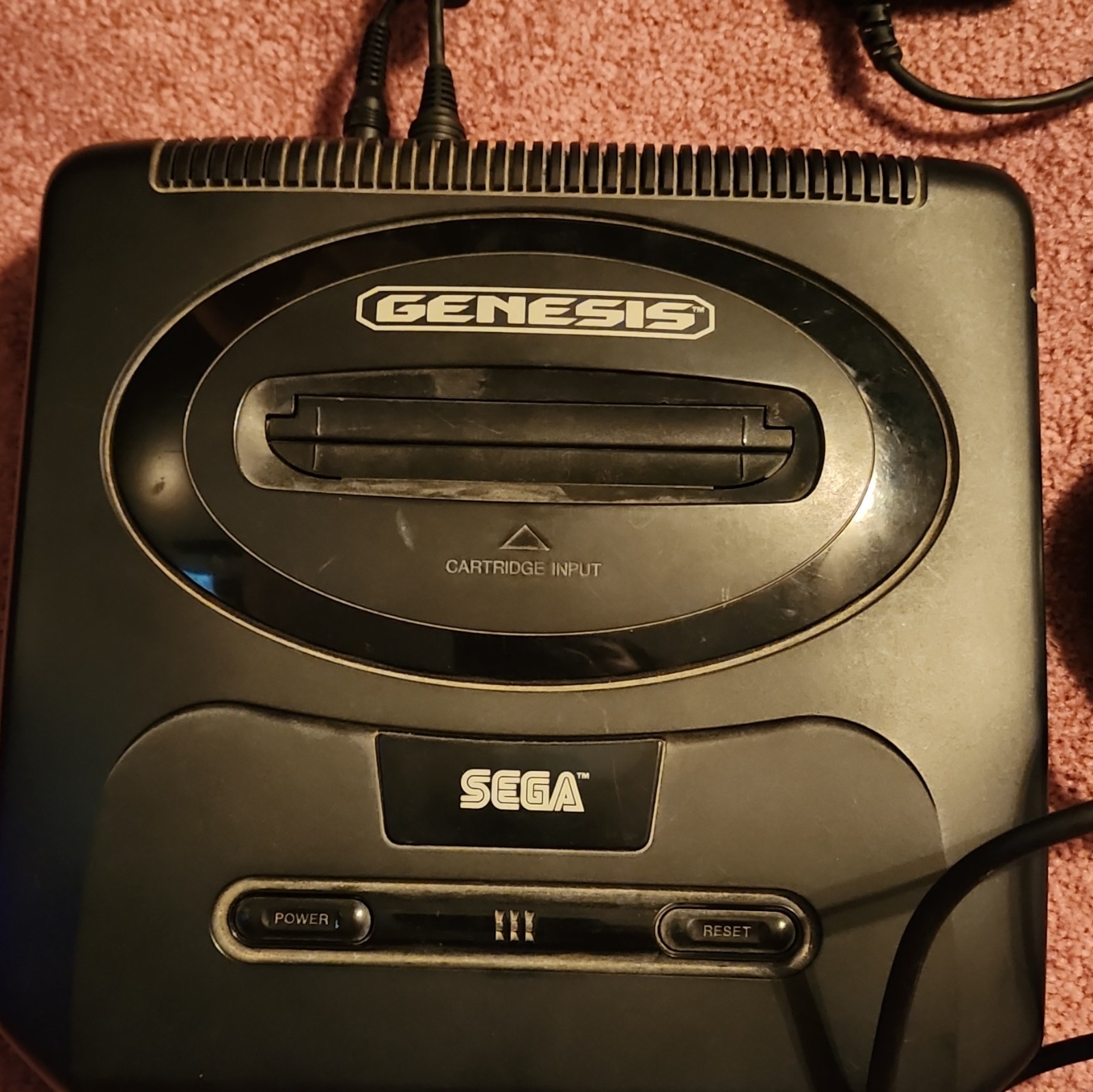 SEGA Genesis Model 3 Black Console NTSC-U/C w/ Controller Power Supply RF