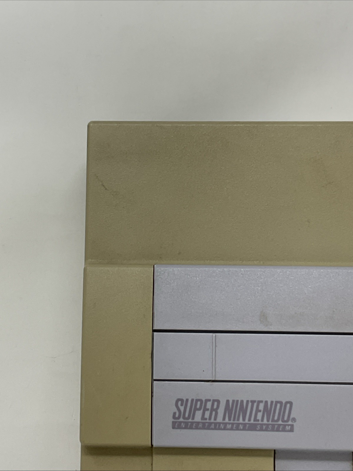 Super Nintendo- SNES – Home Console – Gray – Tested – Working