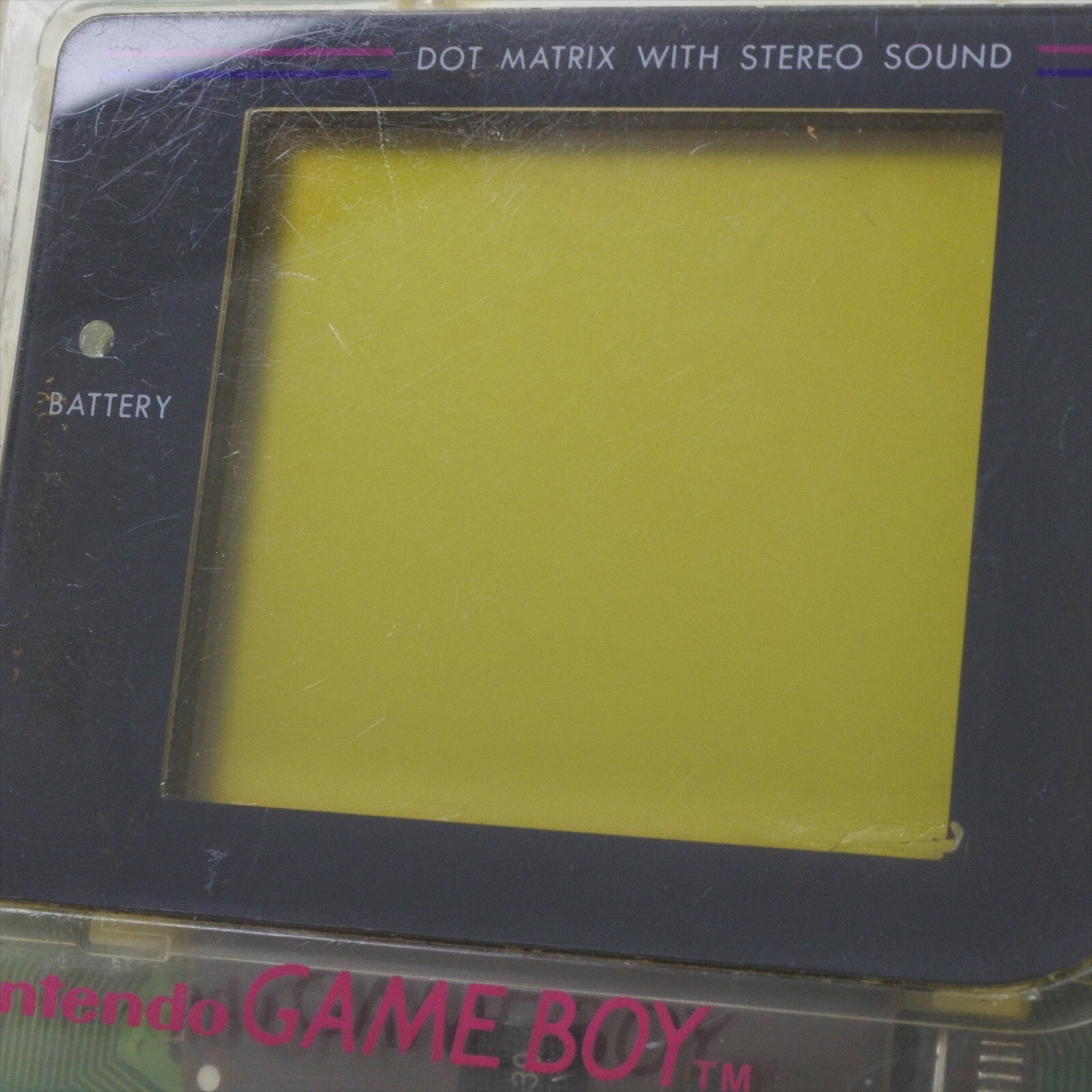 Gameboy Bros Console System CLEAR Original Classic Nintendo CHINA GH2694499 gb