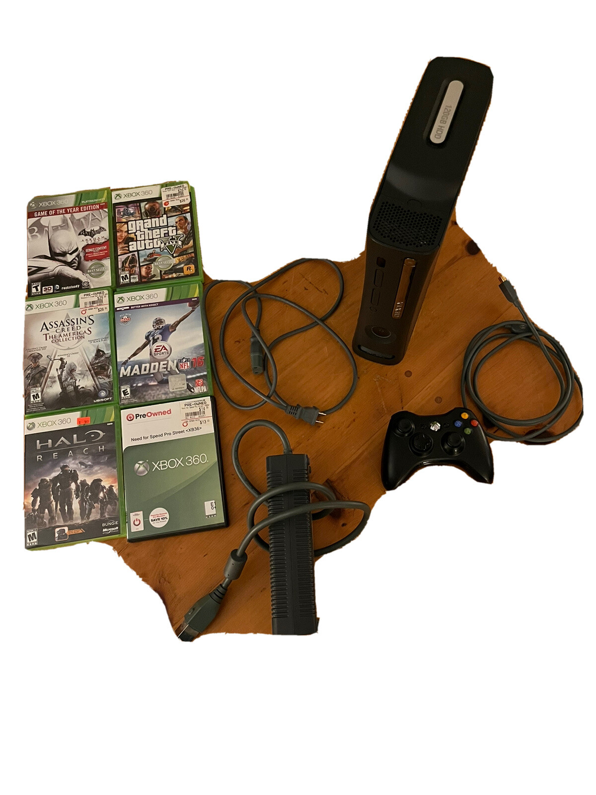 Microsoft Xbox 360 E 4GB Black Console