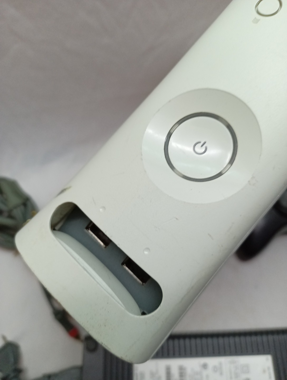 X Box 360 Console With Cables And One Controller Tray Works Did Not Hook Up…