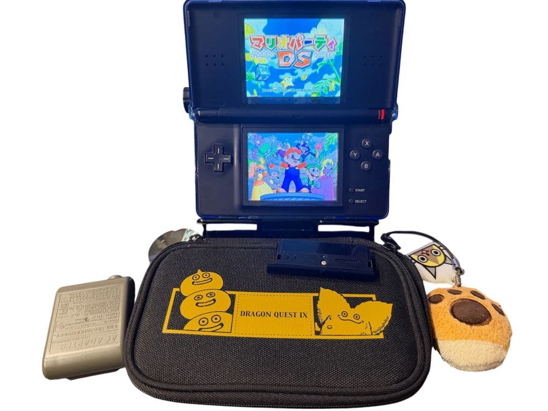 Nintendo DS Lite Console Enamel Navy Dragon Quest Case