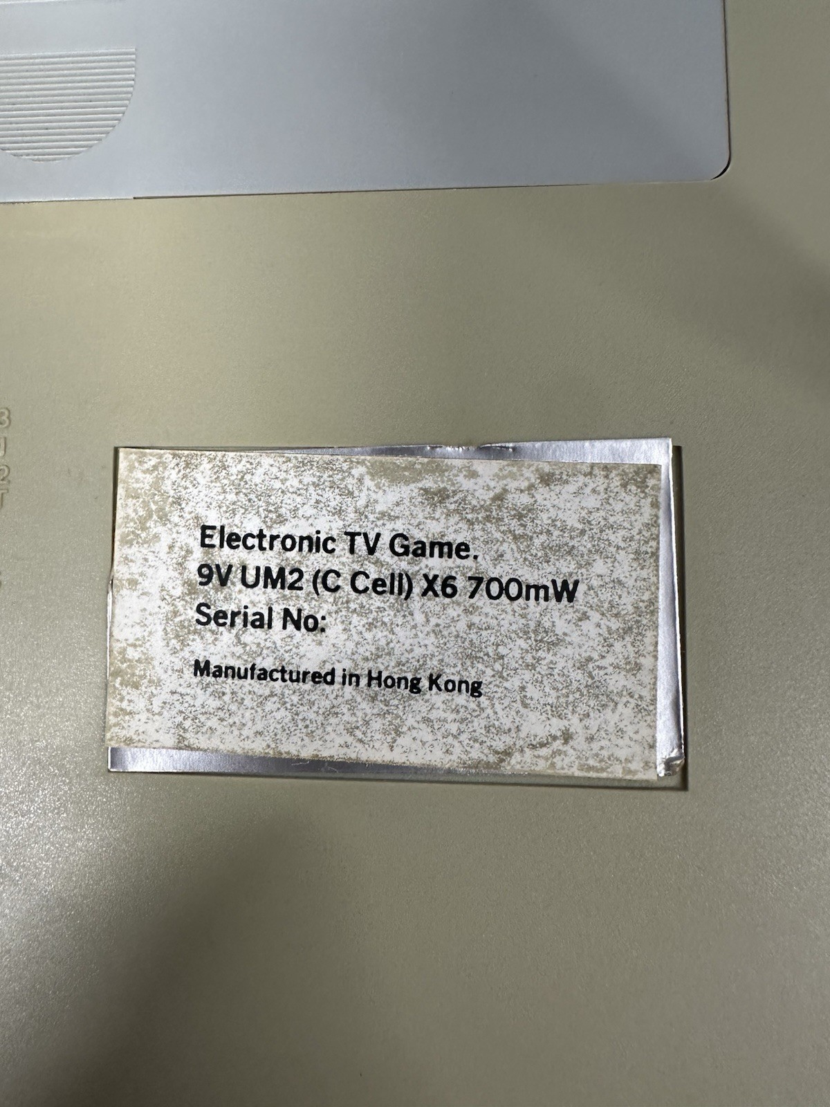 Radotin Electronic SC Eight Thousand 8000 TV Games Console Tested and Working