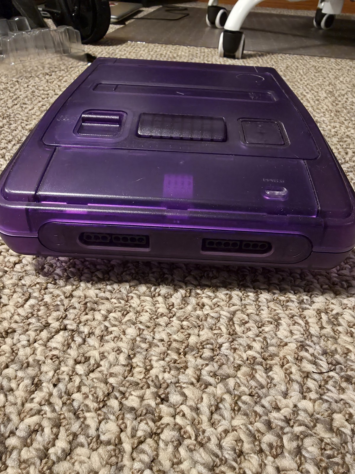 Atomic Purple Super Famicom. Plays Snes And Super Famicom Games