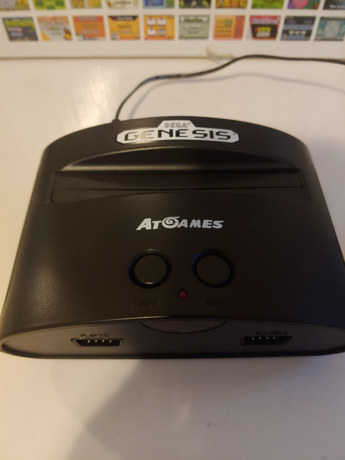 Sega Genesis Classic w/80 built in games. 2012. tested. w/ retail box 93% pkg…