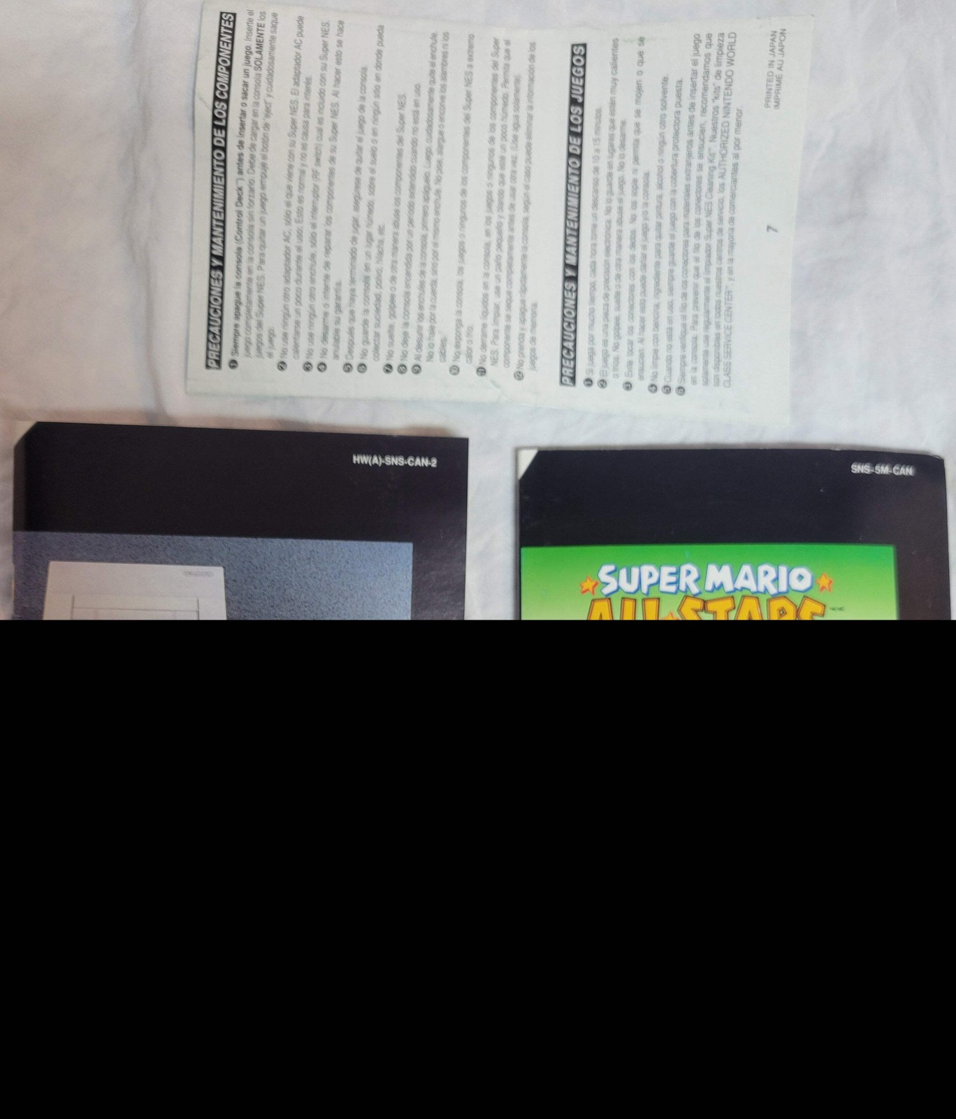 Super Nintendo ALL STARS EDITION Console – CIB FACTORY PLASTIC + 1 Controller