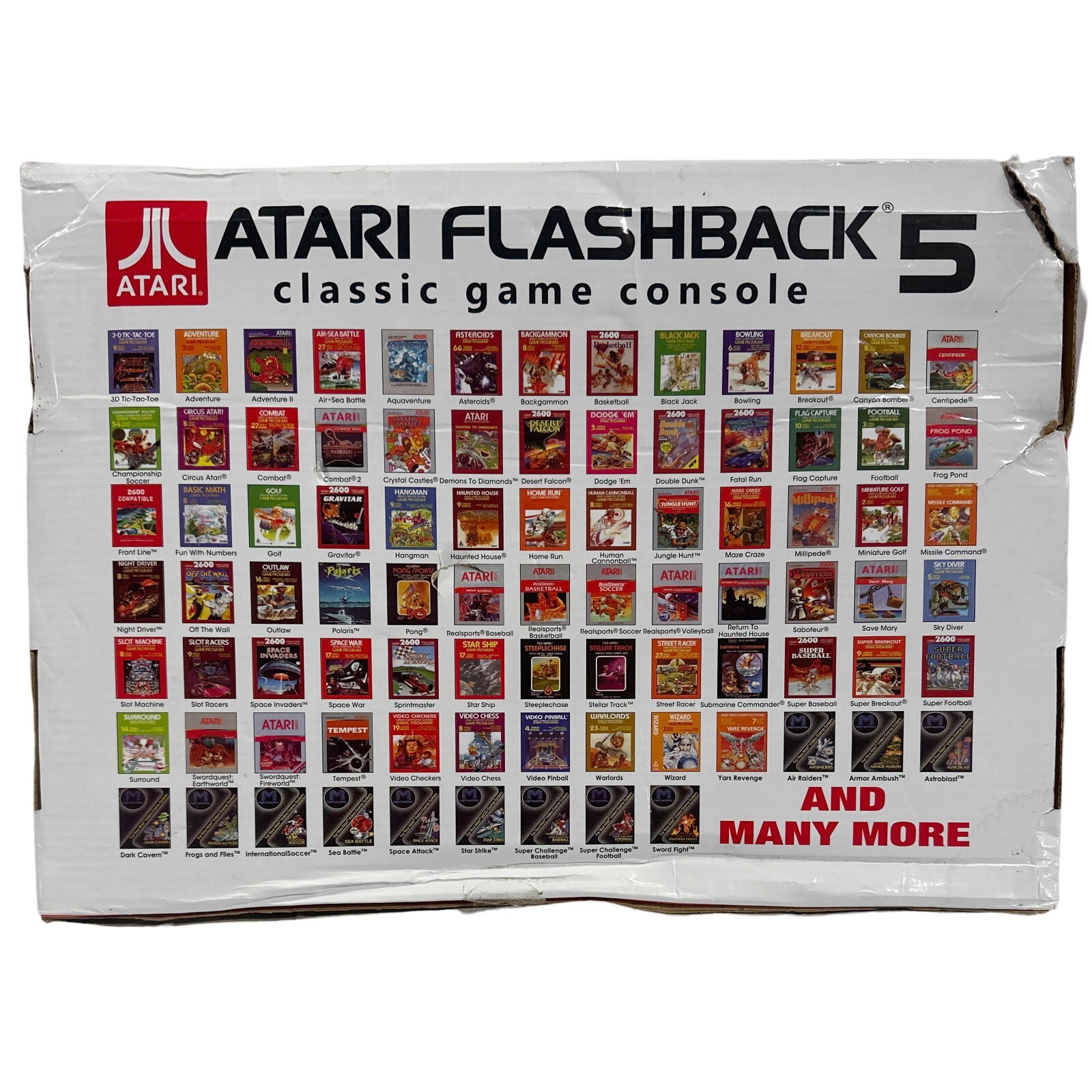 Atari Flashback 5 Classic Game Collector’s Edition with 92 Built In Games