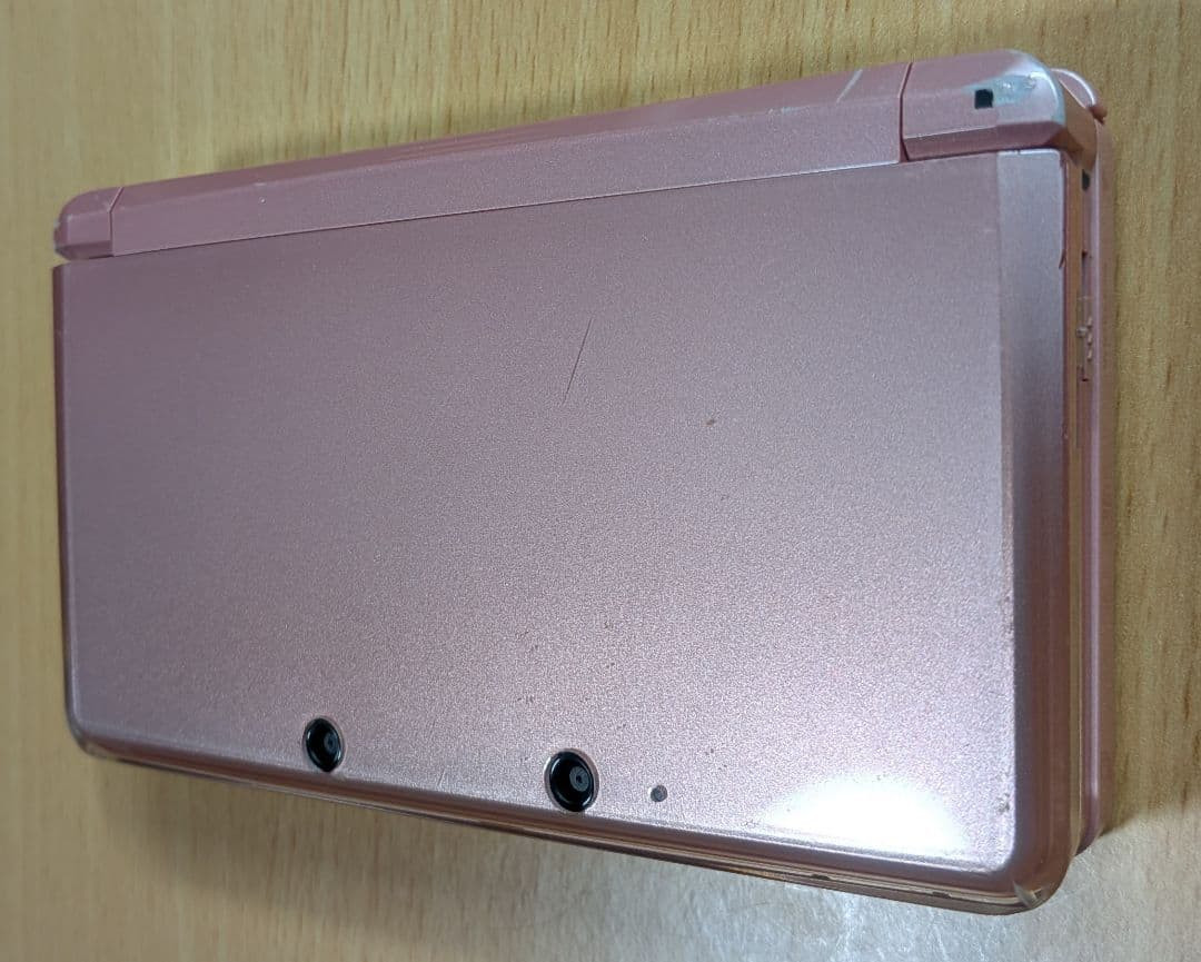 Nintendo 3DS Misty Pink Console CTR-001 Japan Tested w/ USB Charger SD