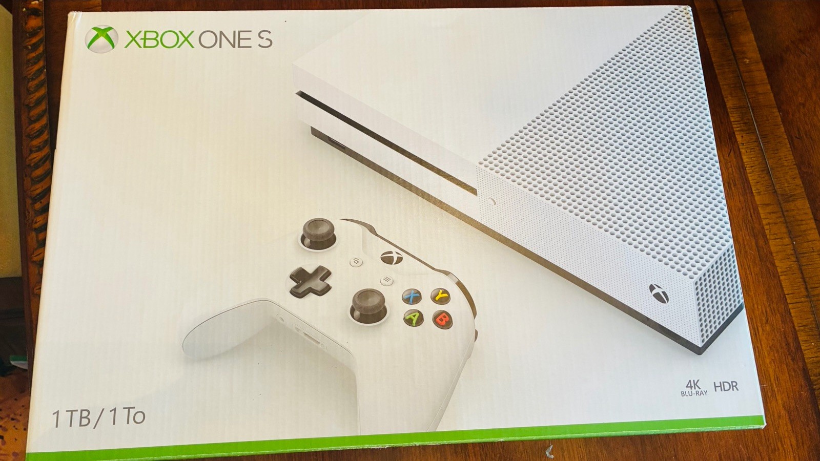 Microsoft Xbox One S 1TB Console – White Controller Not Included