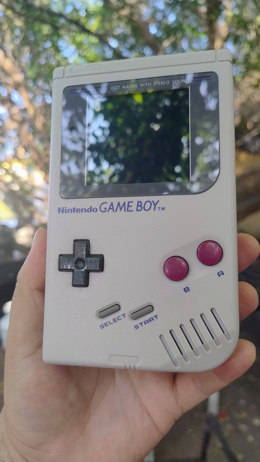 Moddified Original Gameboy DMG-01 Backlit w/ USB-C Rechargeable Battery