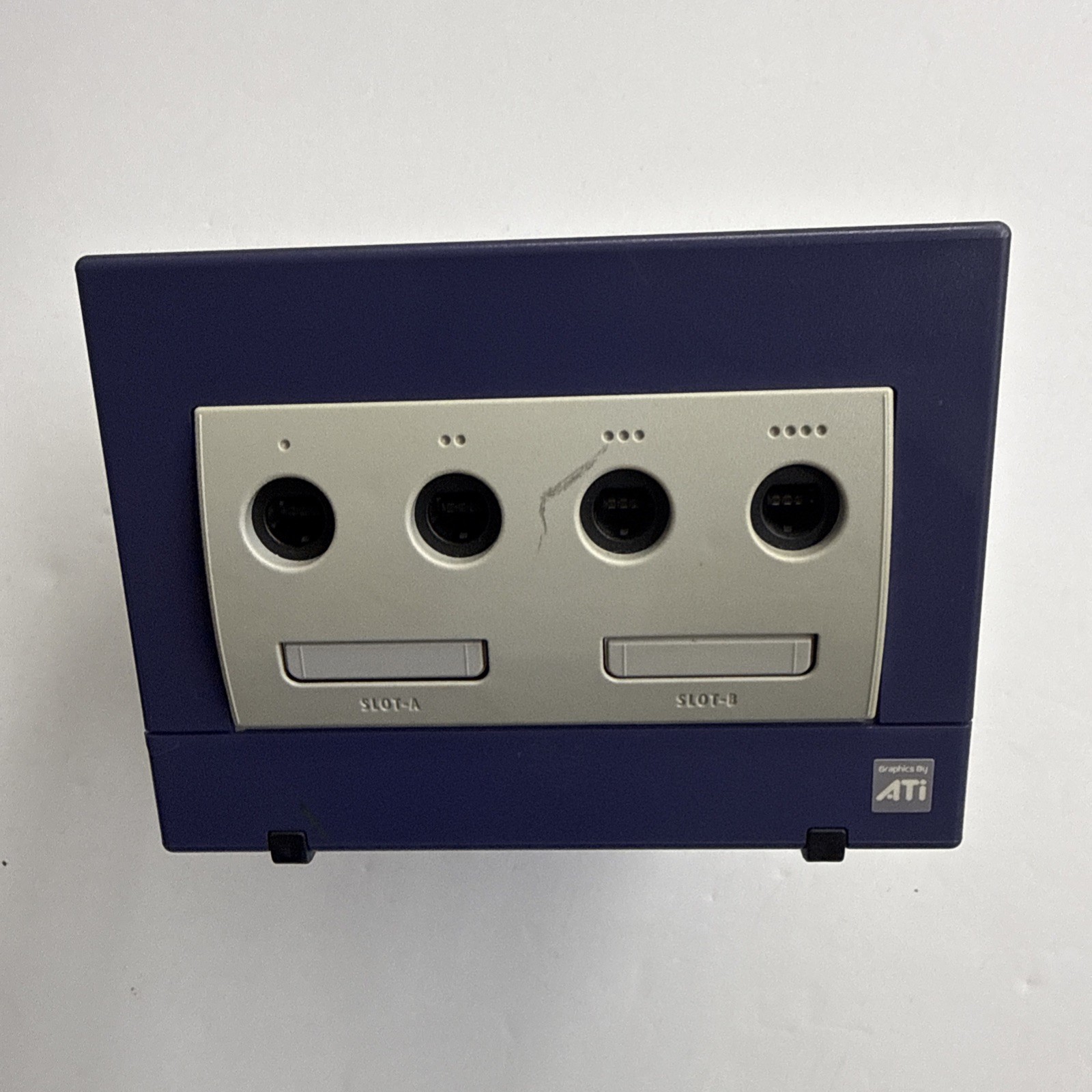 GameCube – Nintendo Console System – Indigo Purple Tested #2939 Discolored