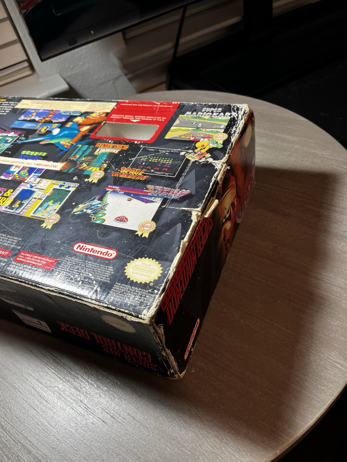 Super Nintendo SNES Jr Console, Complete In Box