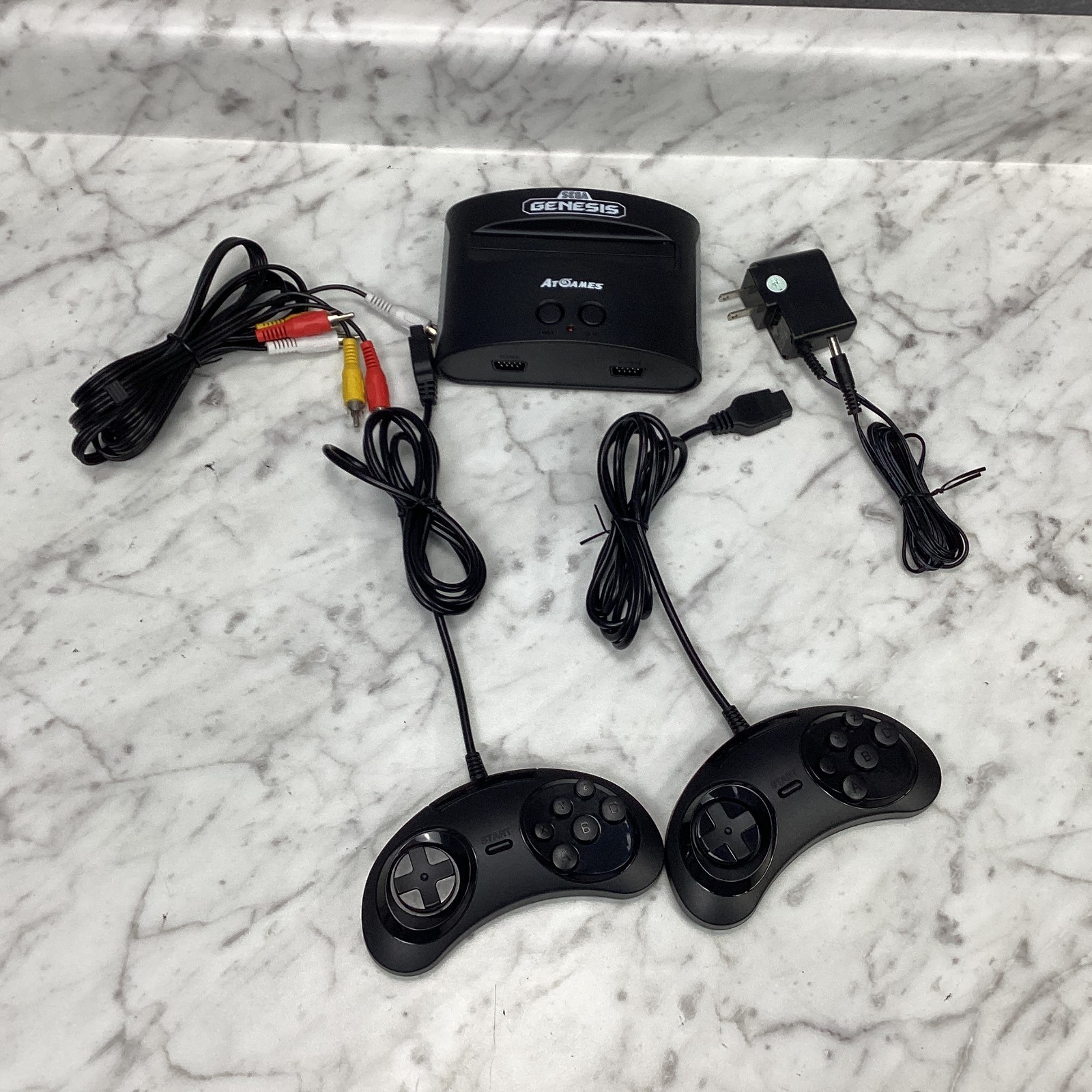 AtGames Sega Genesis Classic Console 80 Games Plug N Play 2 wireless Controllers