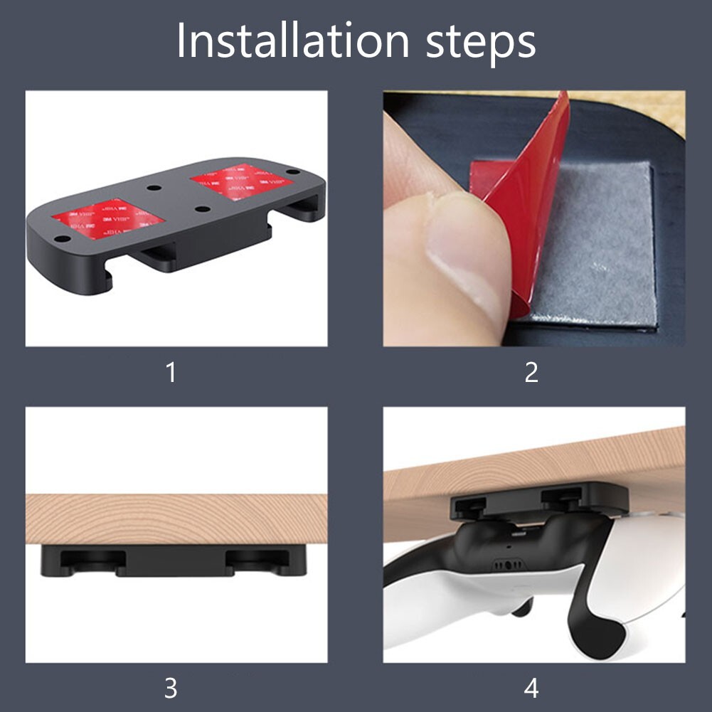 Controller Holder Underdesk Table Stand Organizer for PS5,PS4 or similar Product
