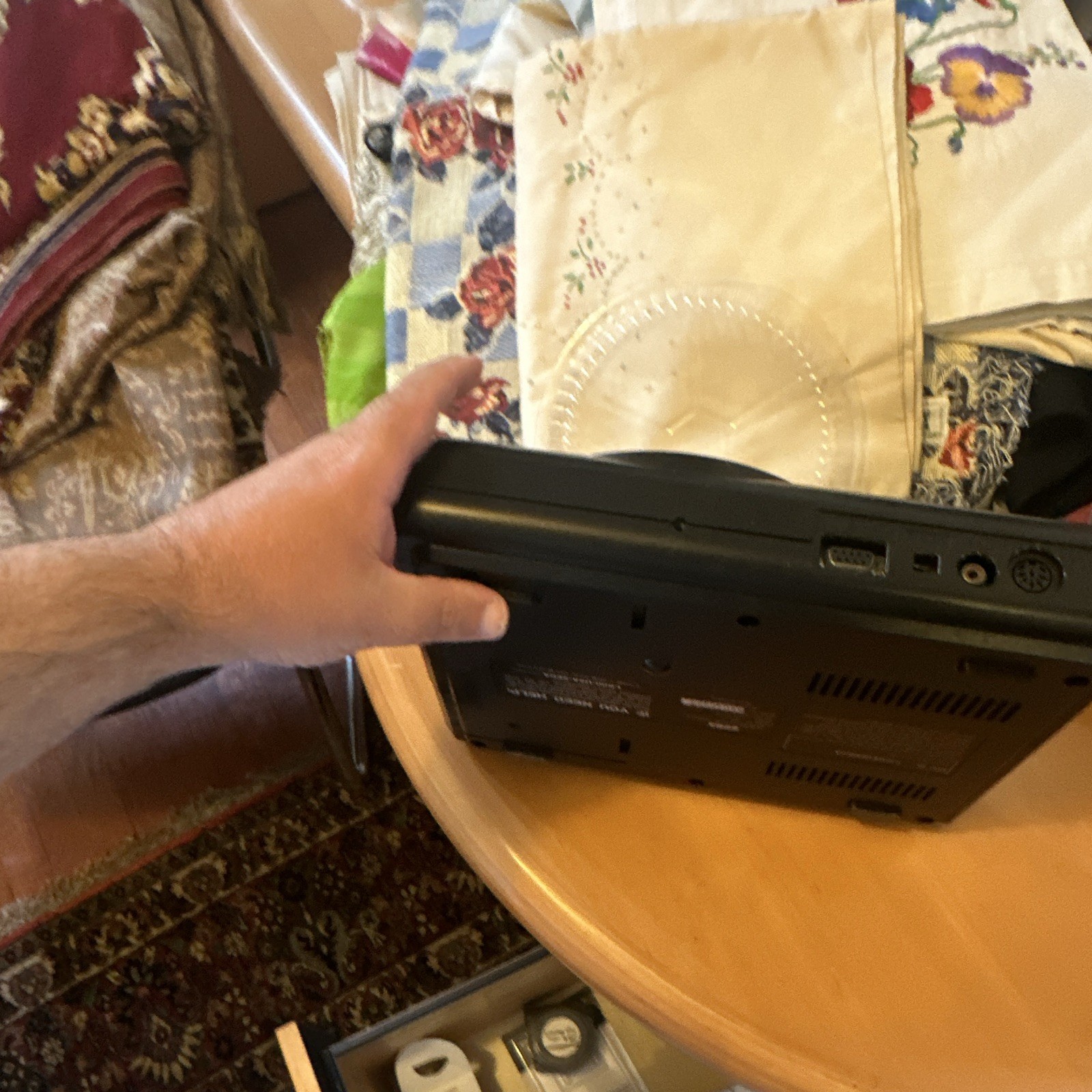 SEGA Genesis 16-Bit Console NTSC-U/C Black w/ Controllers & 6 Games Bundle