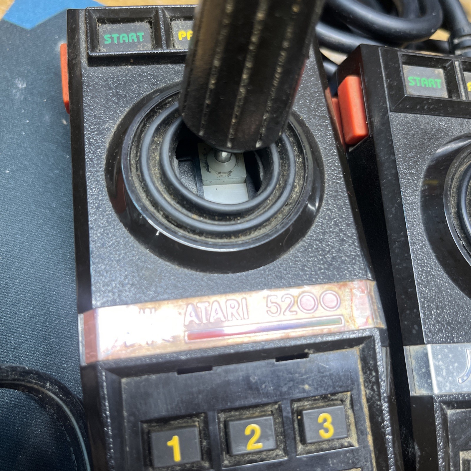 Atari 5200 Console Bundle Lot Tested With Cables Controller And Game