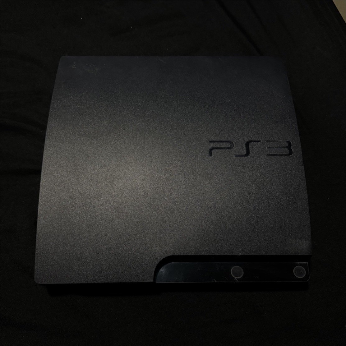 Sony PlayStation 3 PS3 Slim 320GB Black HDMI Blu-Ray 1080p NTSC CECH-3001B
