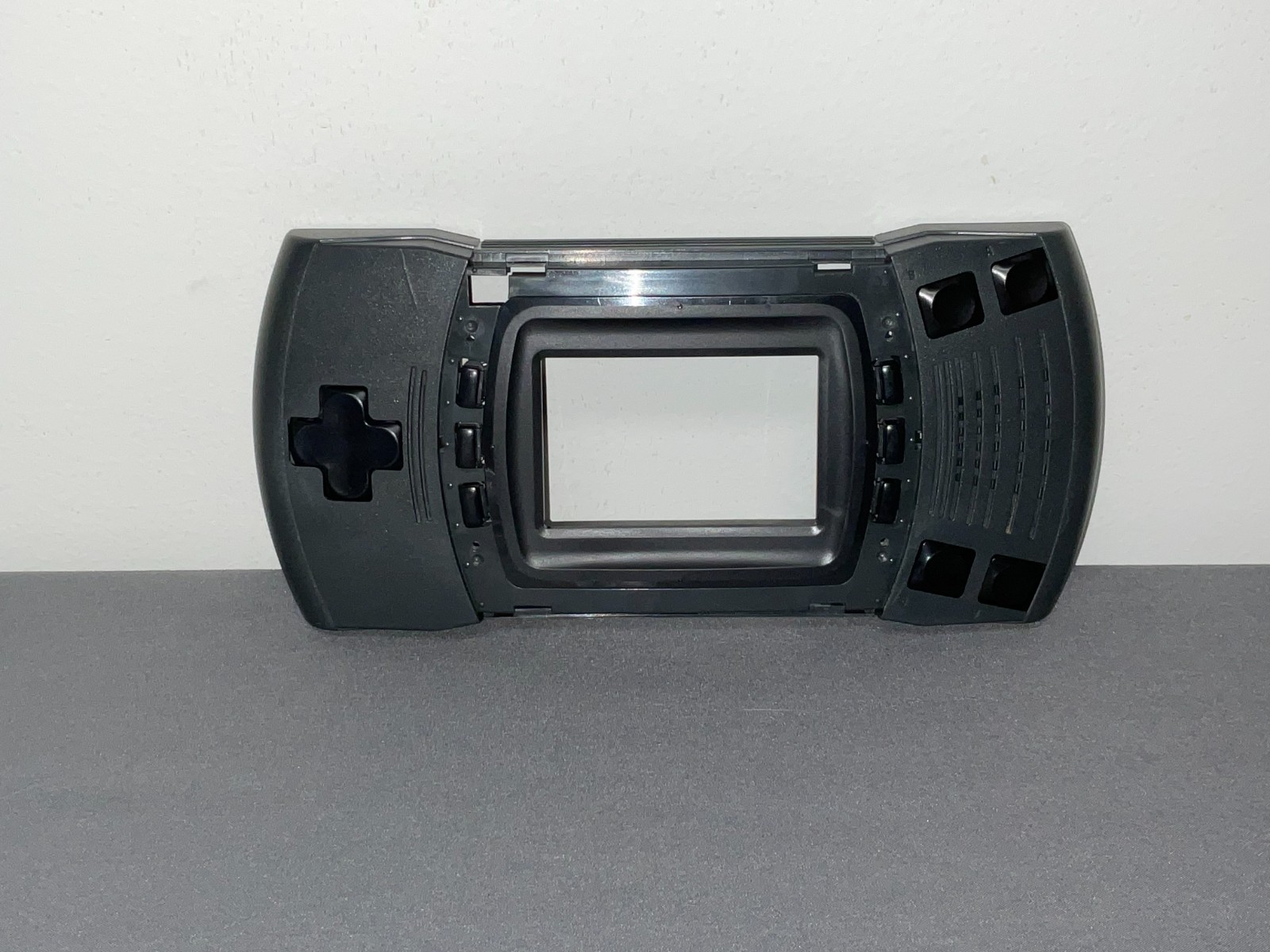Atari Lynx II Front shell with buttons and screen baffle