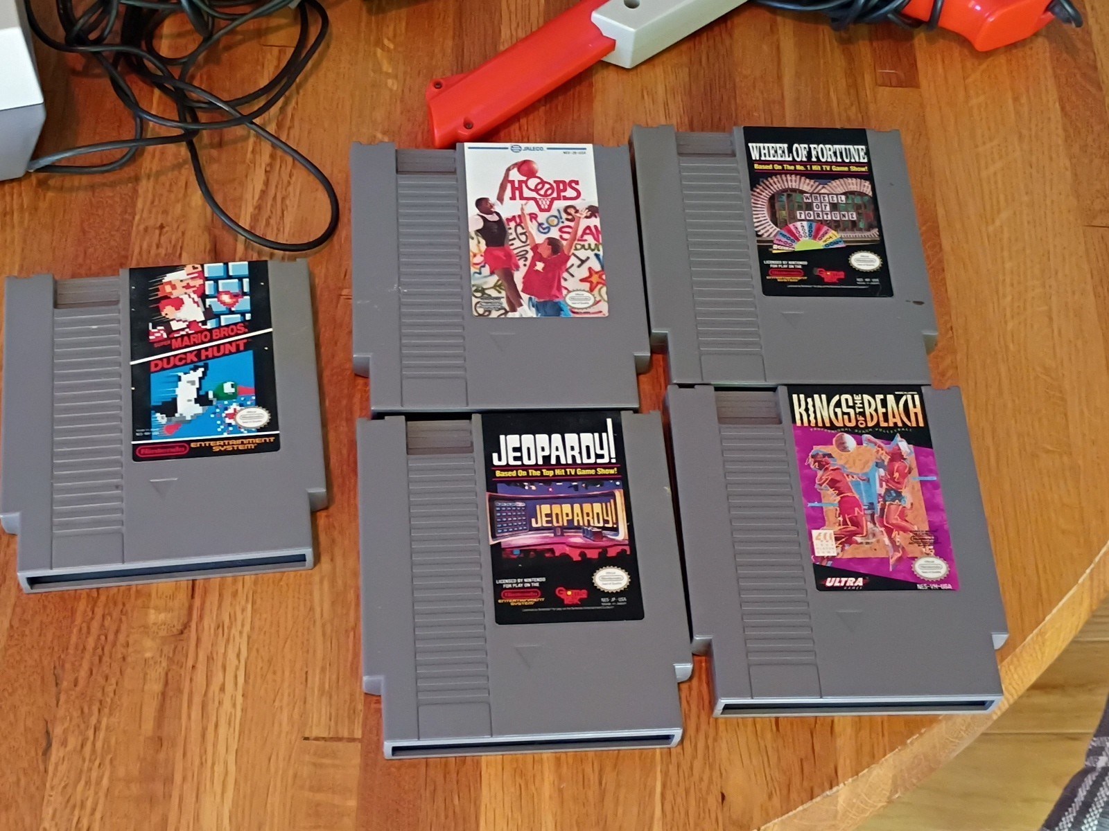 Original in Box Nintendo Action Set Game System Excell Cond. 5 Org Games!