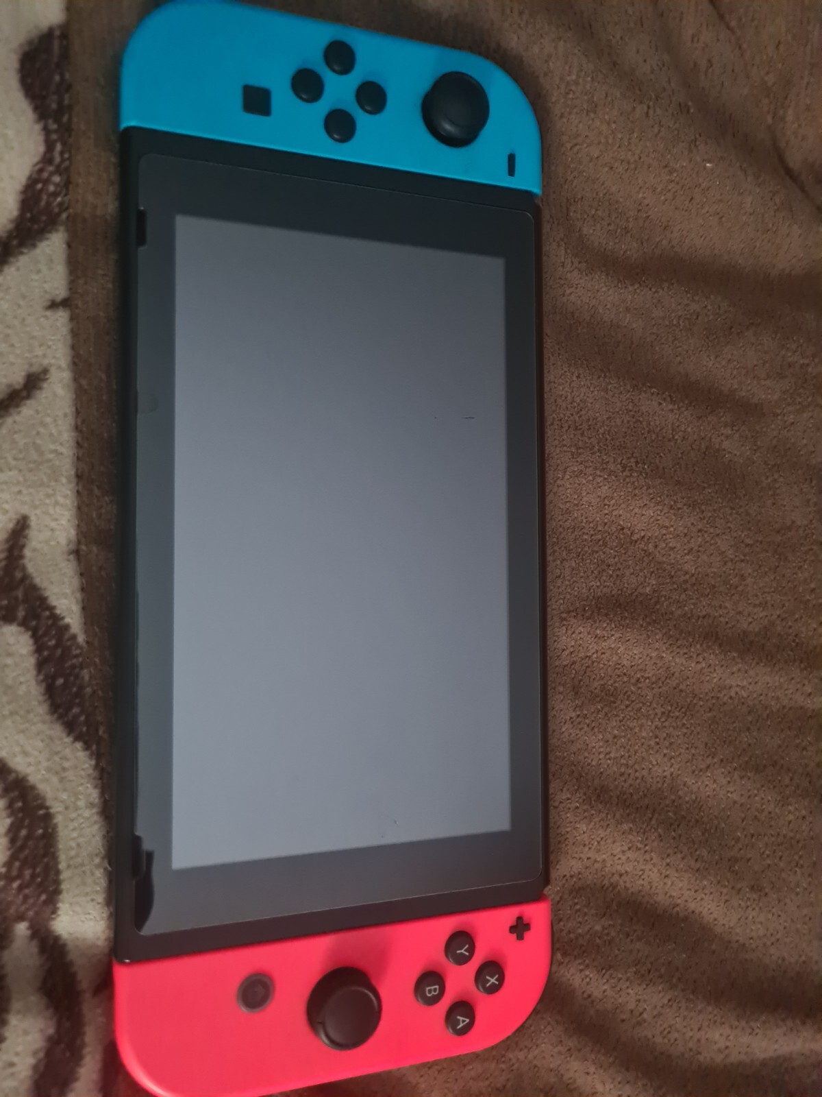 Nintendo Switch 32GB Gray Console with Neon Red and Neon Blue Joy-Con