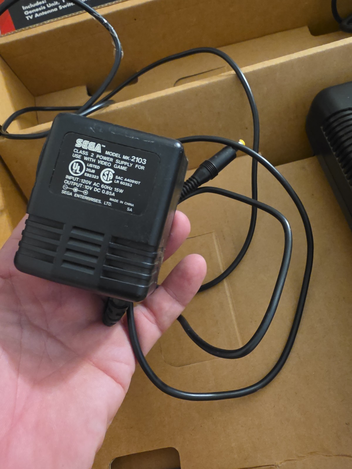 Sega Genesis Model 2 System In Original Box In Great Working Condition