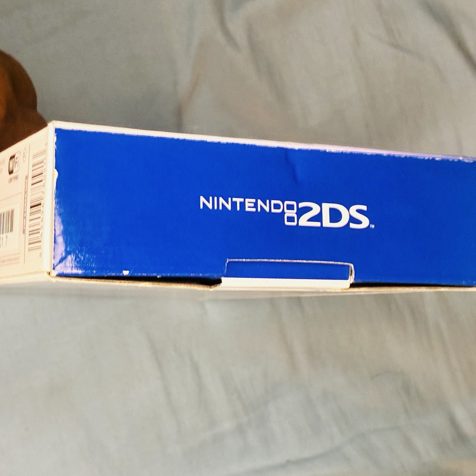 Nintendo 2DS Handheld Game Console Black/Blue CIB Tested With Original Stylus
