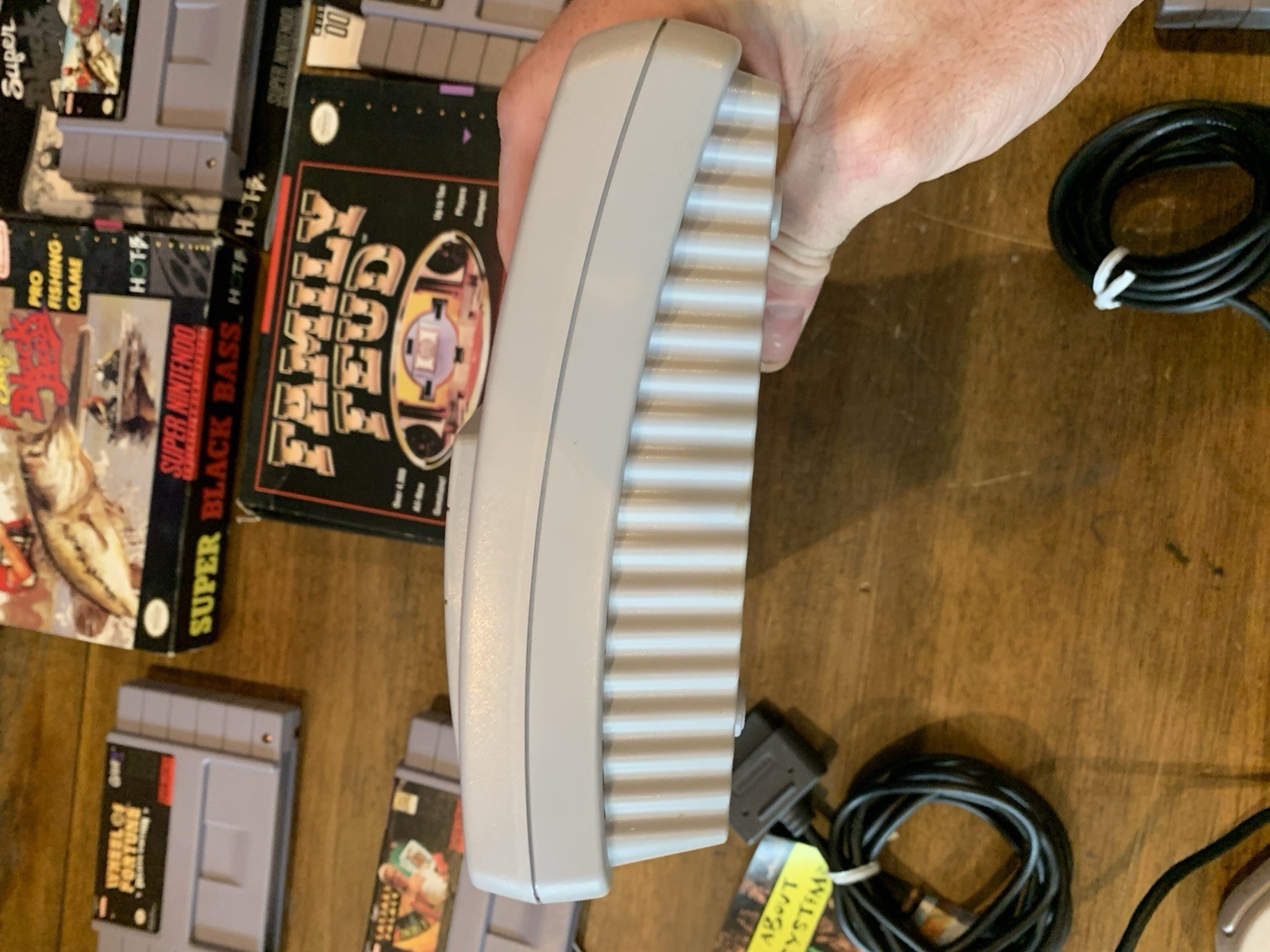 90s Super Nintendo Entertainment System MINI SNES Jr Console SNS-101 5 Games