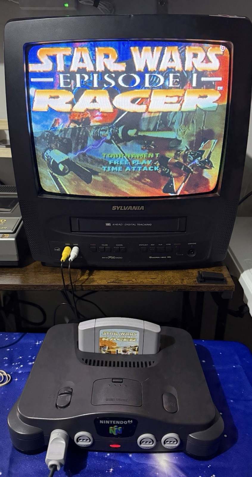 Nintendo 64 Console Bundle – 2 Controllers & Tested!