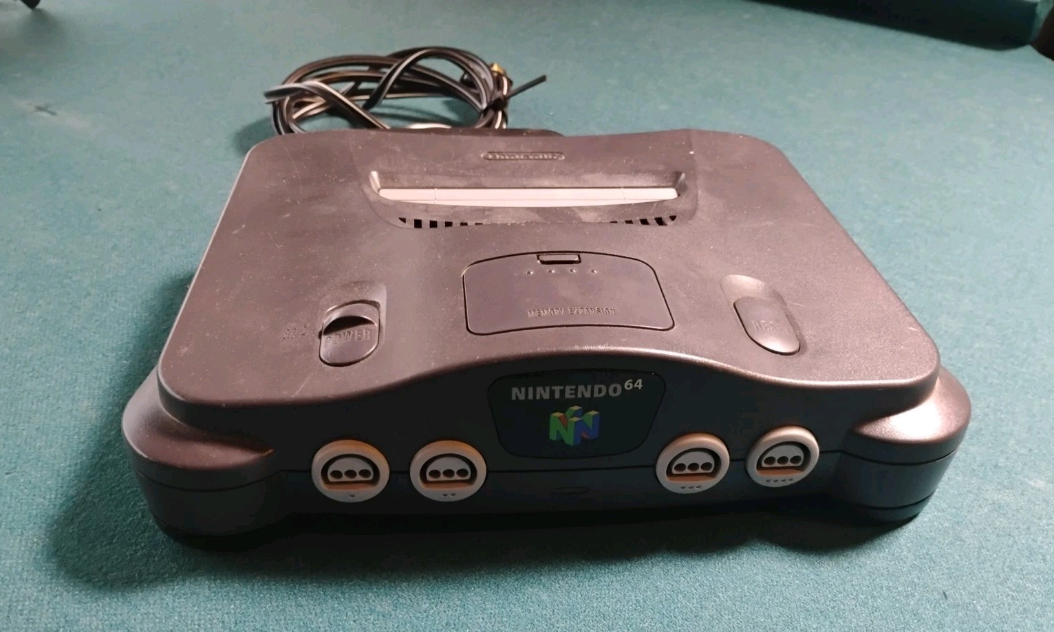 N64 Console Bundle Tested W Expansion Pak, 3 Controllers, 6 Games, 2 Memory Card