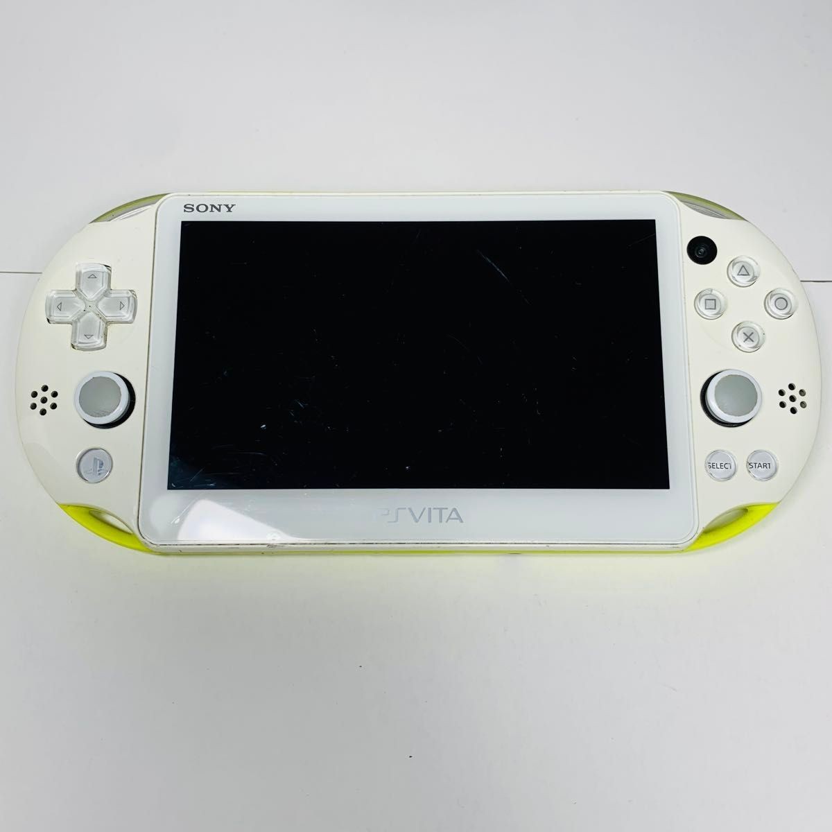 SONY PlayStation PS Vita PCH-2000 ZA13 Lime Green White Console Wi-Fi Model USED