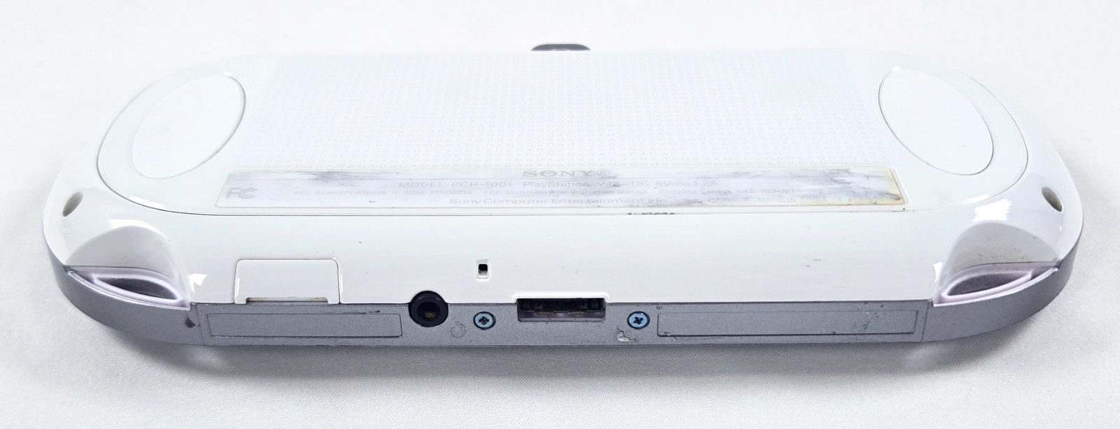 PS VITA WHITE CONSOLE Authentic OLED Playstation PCH-1001 NTSC Tested