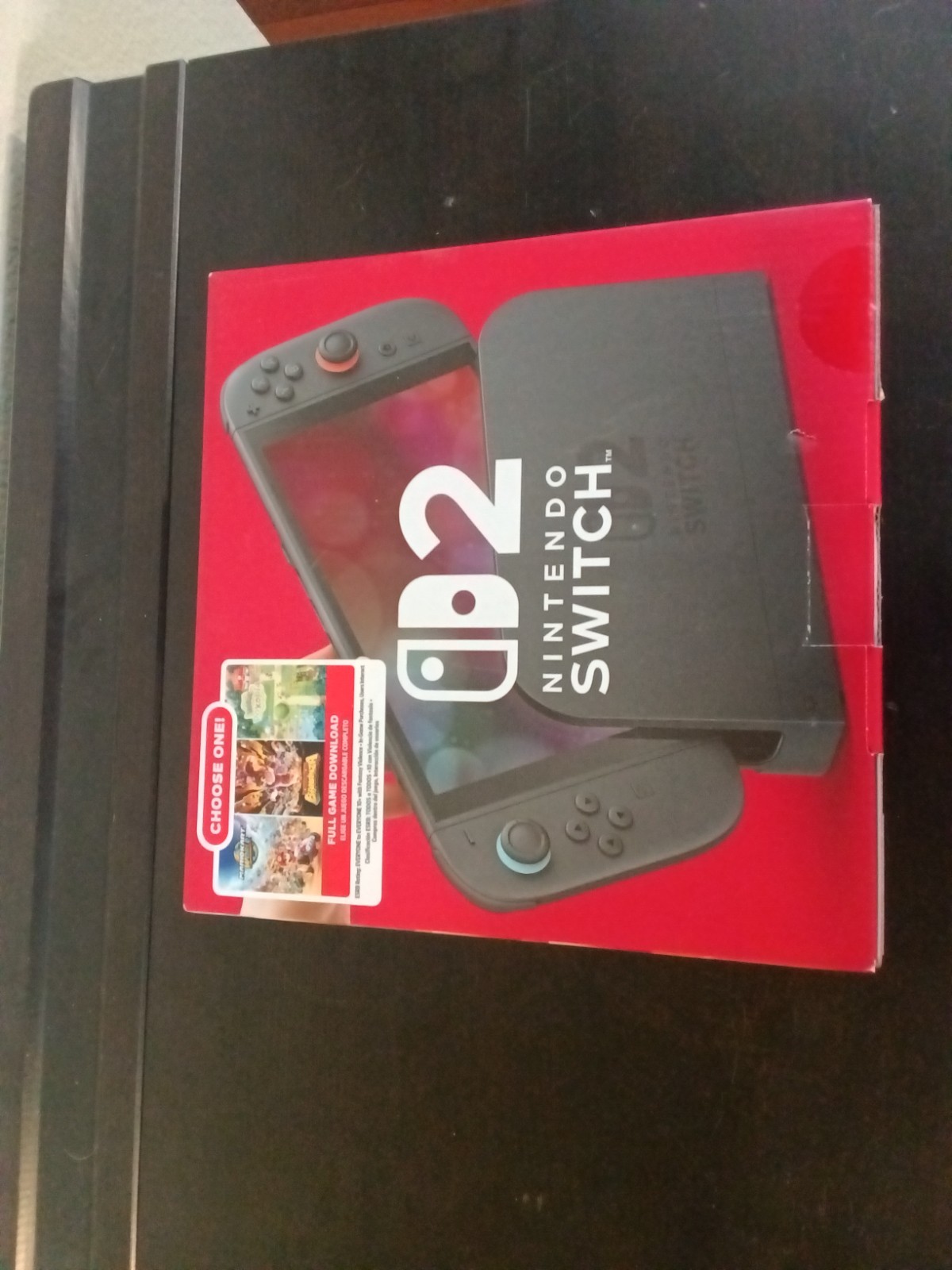 Nintendo Switch 2 Choose Your Game Bundle 256GB Video Game Console Black