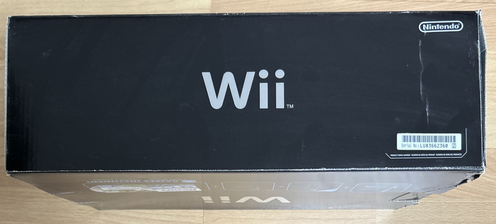 *Empty Box Only* OEM Official NES Nintendo Wii Video Game Console Sports Edition