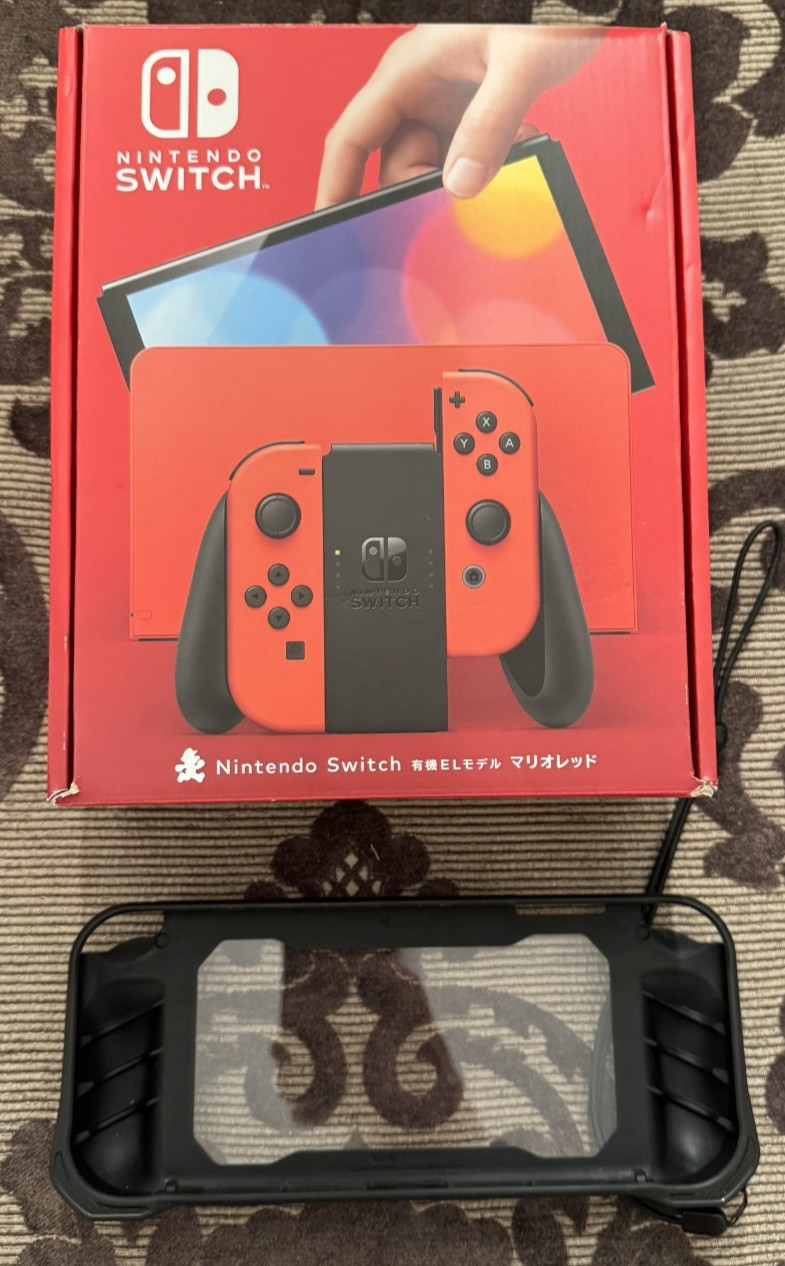 Nintendo Switch (OLED Model) Mario Red Edition Console