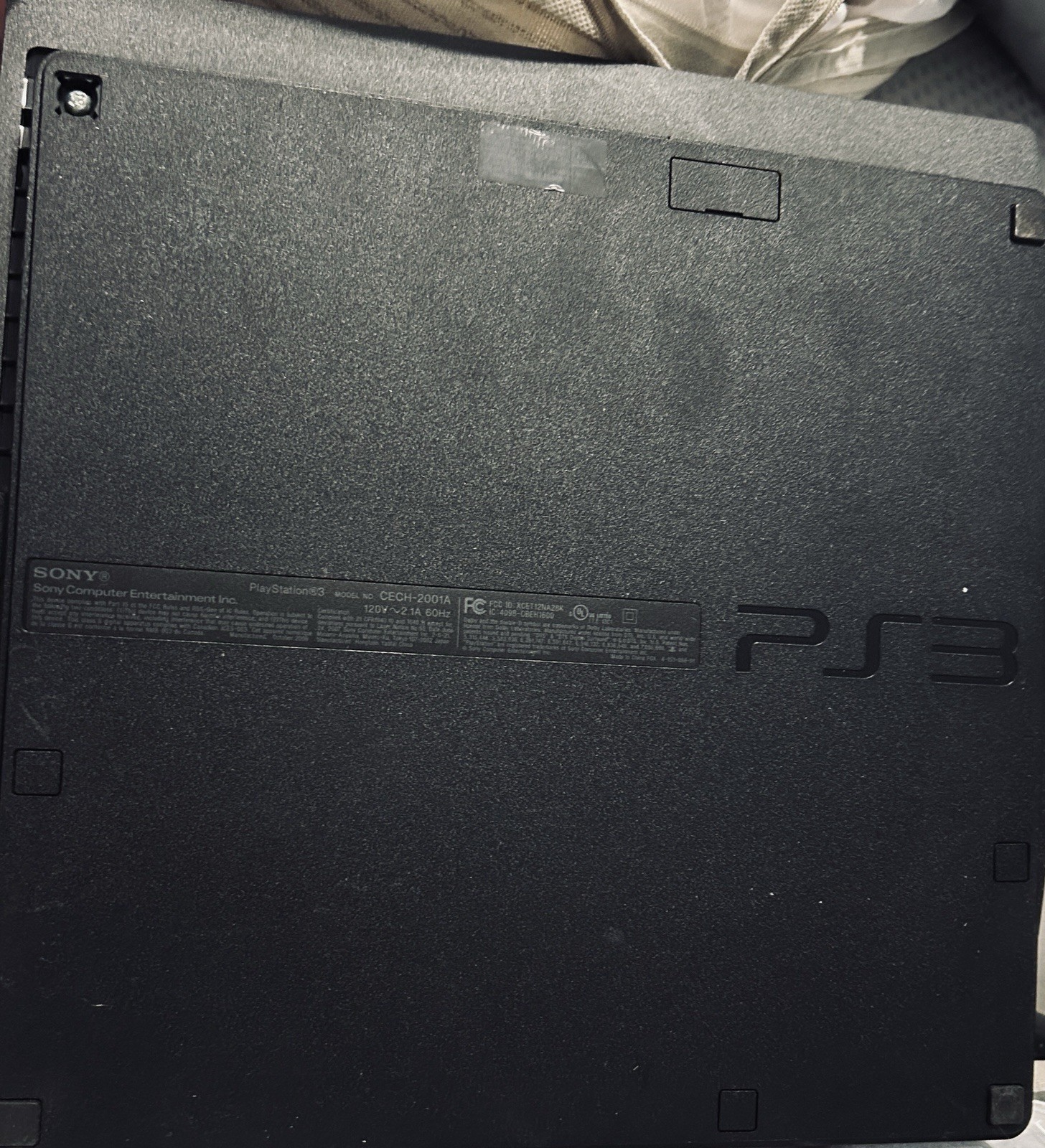 Sony PlayStation 3 Slim Launch Edition 320GB – Charcoal Black (CECH-3001B)