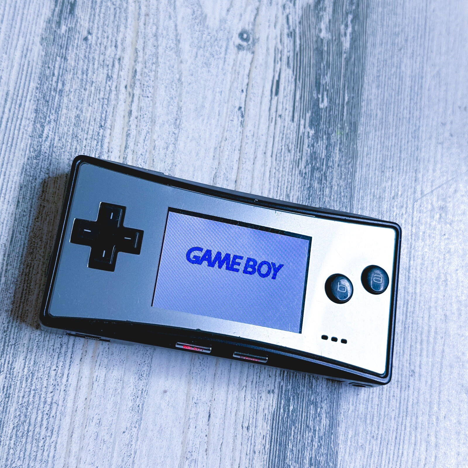 Nintendo Gameboy Micro Black/Silver Super Low Serial Number #436 (Nintendo 2005)