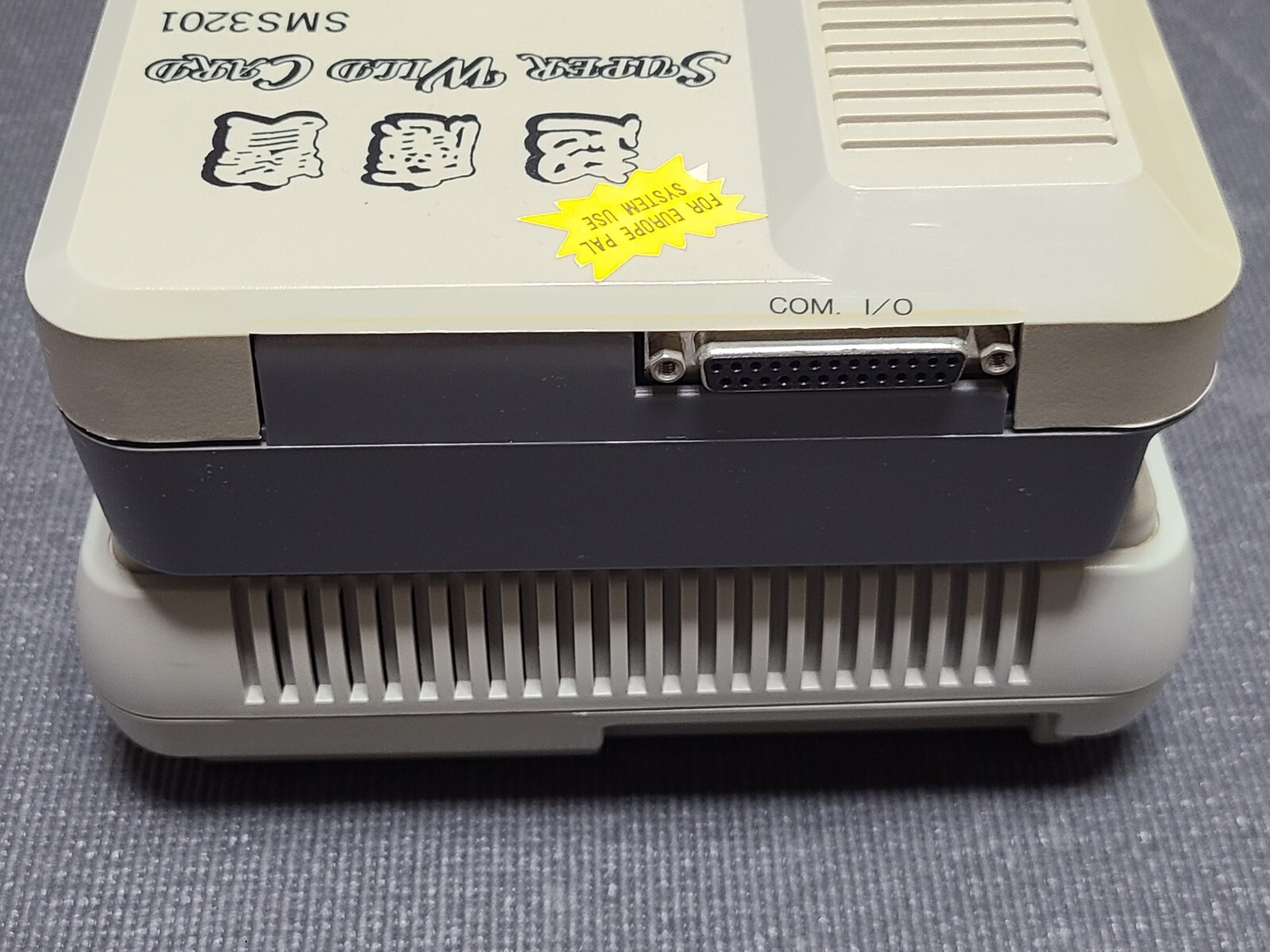 Nintendo Super Famicom Game Console & Wild Card SMS3201 3.5Disk for PAL SFC SNES