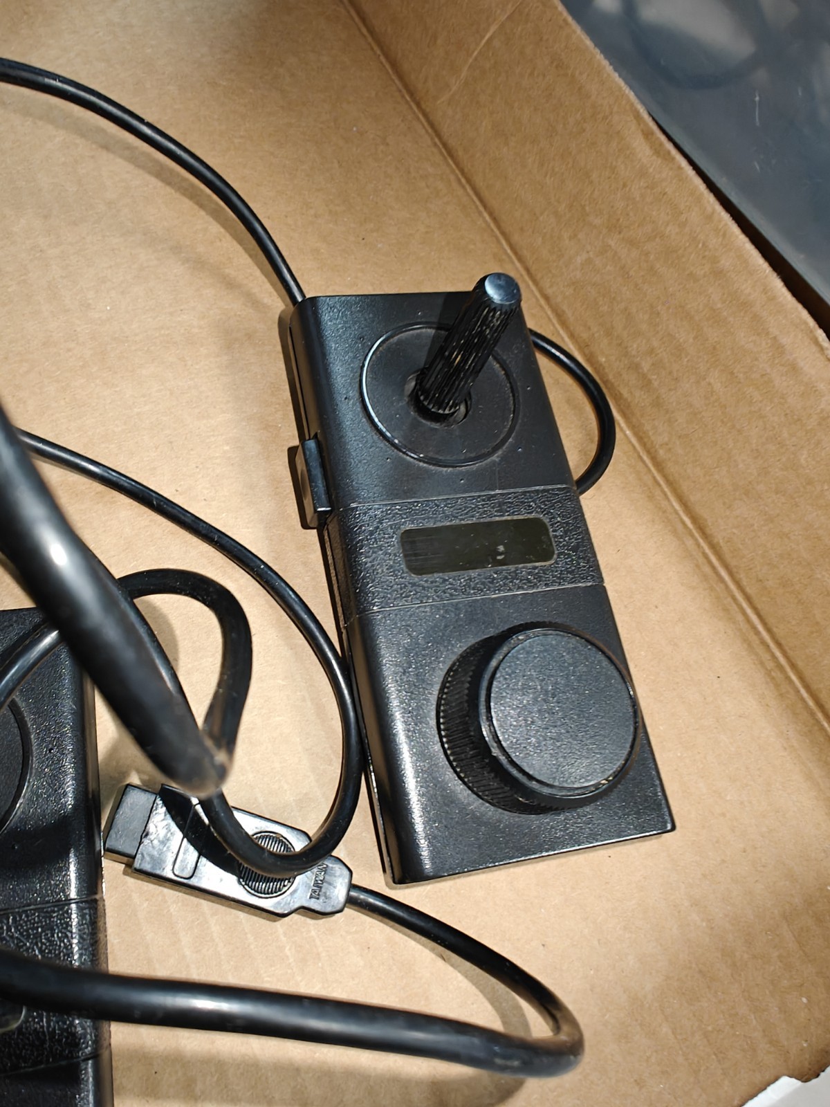 2 COLECO GEMINI Atari Game Controller Joystick DUEL COMMAND (Untested)