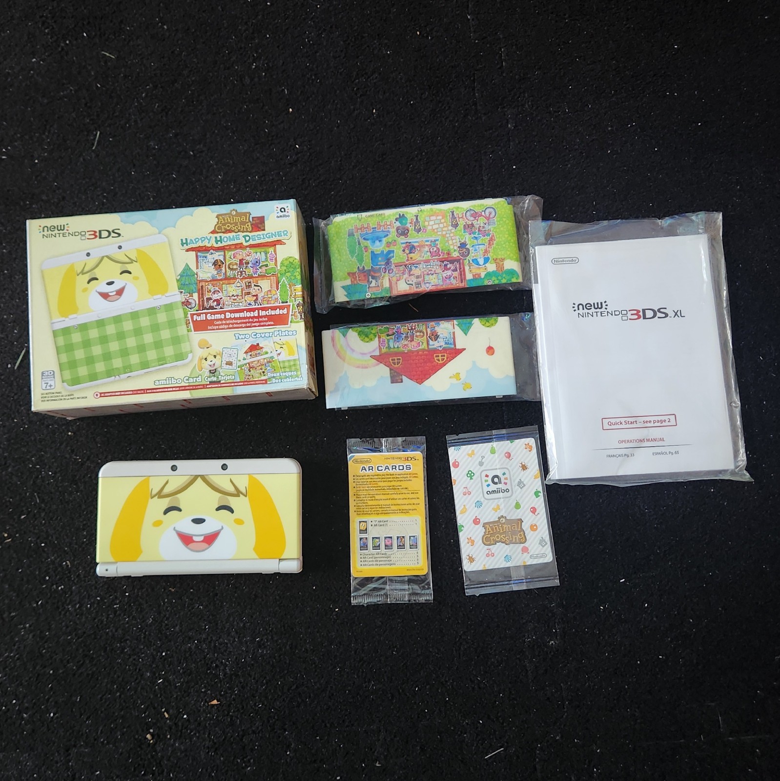 New Nintendo 3DS Animal Crossing Happy Home Designer Edition – Near Complete