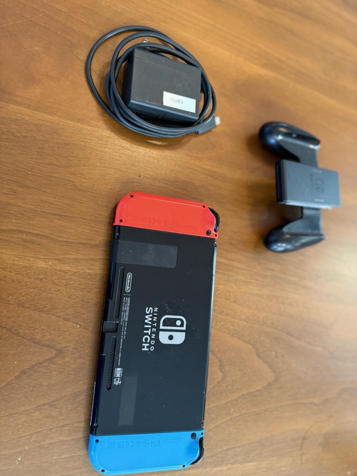 Nintendo Switch 32GB Gray Console with Neon Red and Neon Blue Joy-Con