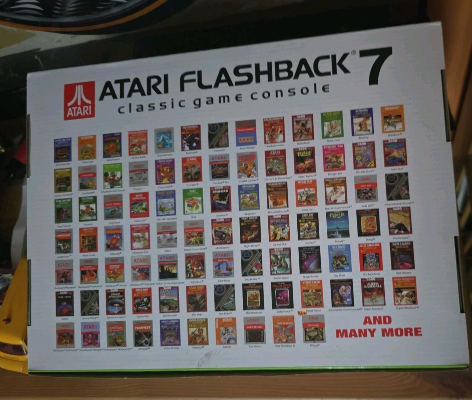 Atari Flashback 7 Classic Deluxe Game Console 101 Built In Games Sealed